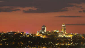 Sandton skyline in Johannesburg’s northern suburbs