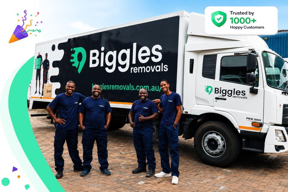 Biggles furniture removals truck